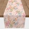 90" Butterfly Bird Floral Cotton Twill Table Runner